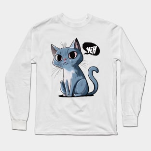 Meow With Me Long Sleeve T-Shirt